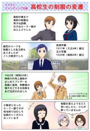 高校生の制服の変遷